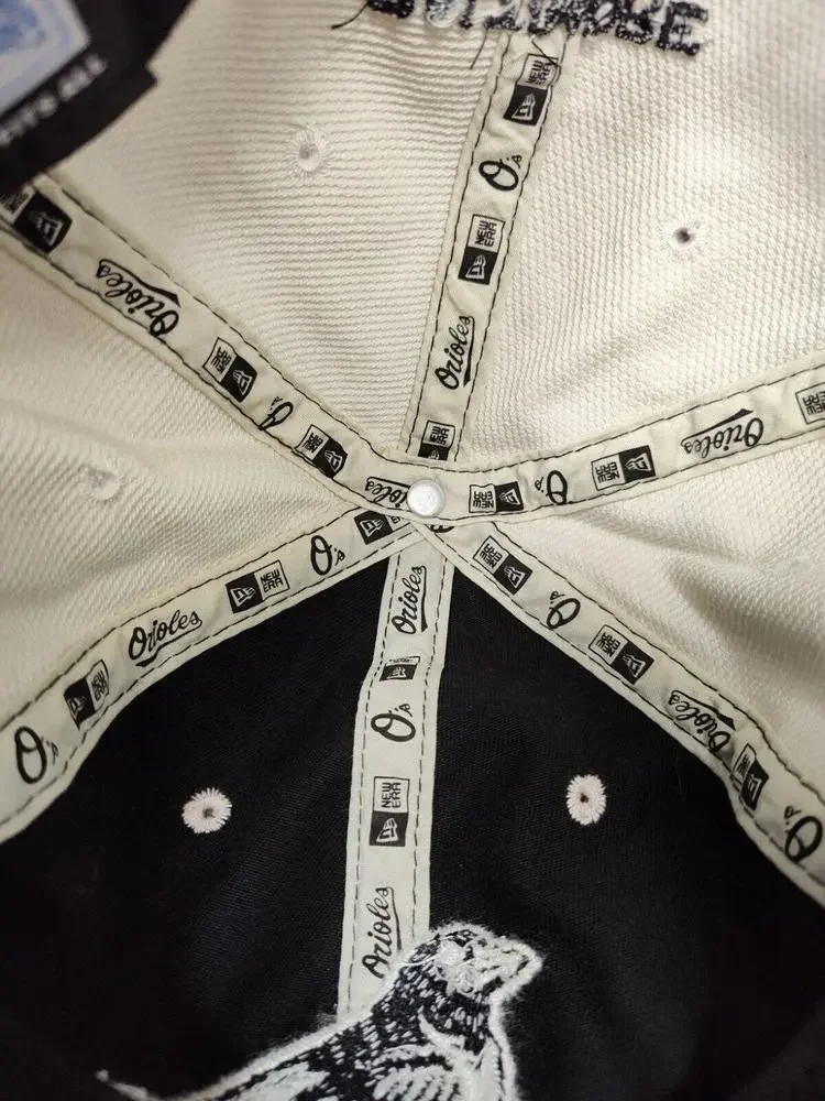 New Era MLB Baltimore Orioles Genuine Merchandise Adjustable Hat New - Picture 10 of 10